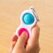 Fat Brain Toys Simpl Dimpl - Blue/Pink - Simpl Dimpl - Simple Dimple - Blue/Pink Office & Desk Toys for Ages 3 to 12